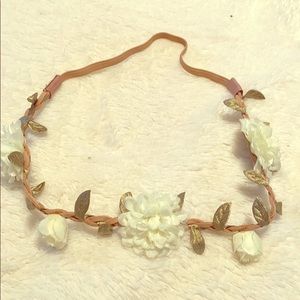 Flower crown headband